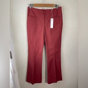 CLUB Monaco low rise modern fit bootleg Tex pant in desert Rose size 4 NEW